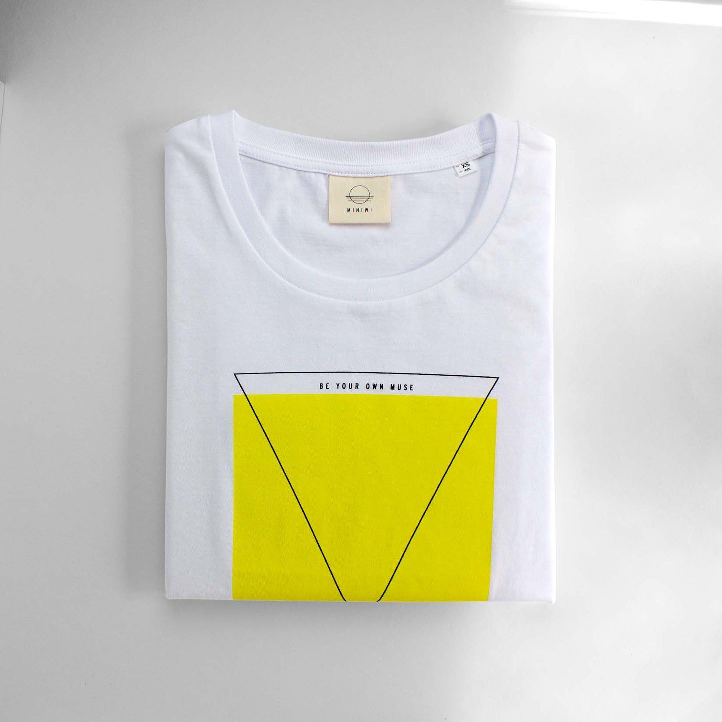 OWN MUSE | Organic Cotton Women's Short Sleeve T-Shirt - White